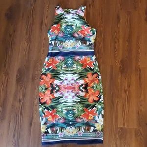 New york and company tropical print SMALL
